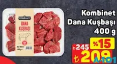 KOMBİNET DANA KUŞBAŞI 400 G KOMBİNET DANA KUŞBAŞI 400 G